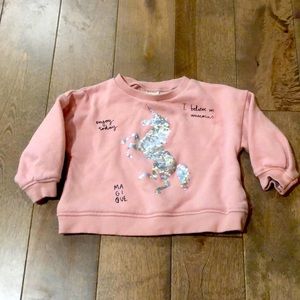 Zara Baby Sweatshirt - Size 6-9M